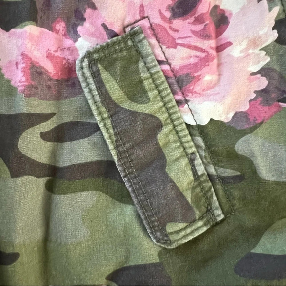 GAP Kids Floral camo parka poncho, Size 4T - Picture 4 of 7